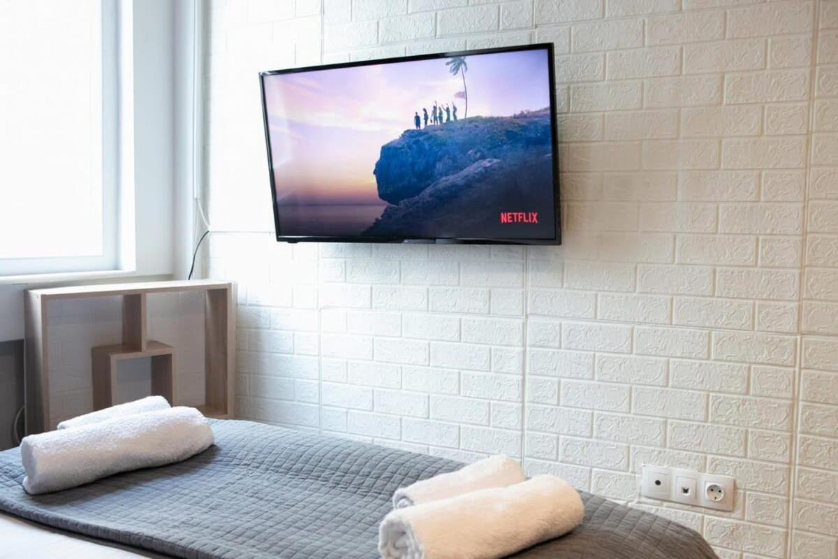 Cozy Modern Studio In Thessaloniki Apartment ภายนอก รูปภาพ